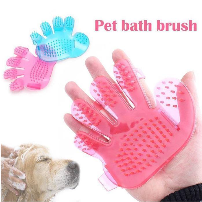 0172 Rubber Pet Cleaning Massaging Grooming Glove Brush - SkyShopy 0172 Rubber Pet Cleaning Massaging Grooming Glove Brush - SkyShopy